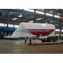 High-Quality Euro Standard Dry Bulk Tanker Semi Trailer 2 Axles 24 M3 Powder Tank Truck Trailer